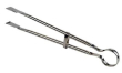 STAINLESS STEEL BBQ TONGS LONG HANDLED 21"