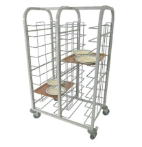 SELF CLEARING TROLLEY DOUBLE 20 TRAY CAPACITY CRAVEN P104