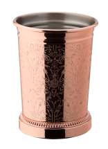 UTOPIA CHASED COPPER JULEP CUP 12.75OZ 36CL F94013
