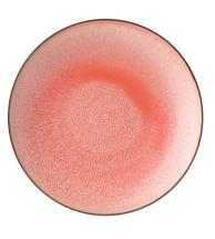 UTOPIA VITRIFIED PORCELAIN CORAL PLATE 10.6inch