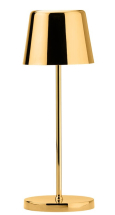 GOLD BERMUDA MICRO LAMP 21CM LED CORDLESS
