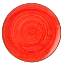 UTOPIA SALSA RED PLATE 7.75inch 20CM CT3433