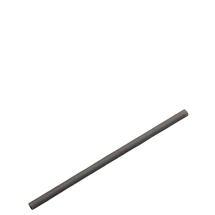 AGAVE BLACK COCKTAIL STRAW 6inch (15CM) - BOX OF 250