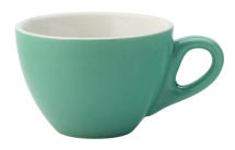 UTOPIA SUPER VITRIFIED PORCELAIN BARISTA GREEN MIGHTY CUP 12.3OZ