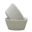 WHITE GREASEPROOF MUFFIN CAKE CASES 51 X 38MM