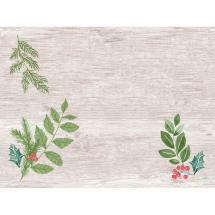 DUNICEL WINTER GREENERY PLACEMATS 30X40CM