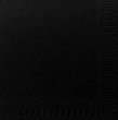 POPPIES NAPKIN 40CM 3PLY BLACK