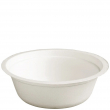 BAGASSE BOWL ROUND 8OZ 227ML WHITE (TB1) X1000