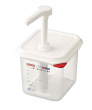 ARAVEN SAUCE DISPENSER TRANSPARENT 2.6LTR