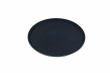 NON-SLIP ROUND TRAY 14" BLACK FIBREGLASS