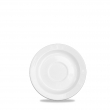 CHURCHILL ALCHEMY FINE CHINA WHITE COFFEE SAUCER 5"