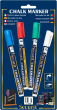 CHALK MARKER 4 COLOUR PACK SMA100-V4-COL