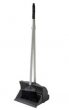 CLEANWORKS LOBBY DUSTPAN AND BRUSH SET DARK GREY