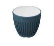 DALEBROOK TALON STEEL MELAMINE BLUE ESPRESSO CUP 95ML X1