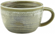 GENWARE TERRA PORCELAIN MATT GREY COFFEE CUP 10OZ