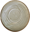 GENWARE TERRA PORCELAIN GREY SAUCER 5.7"