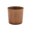 GENWARE COPPER CUP 8.5X8.5CM SERVING VINTAGE STEEL