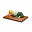 HIGH DENSITY CHOPPING BOARD BROWN 610 X 440 X 20MM