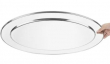 OVAL SERVING FLAT 10" S/STEEL