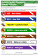 WALL CHART FOR CHOPPING BOARDS WIPE CLEAN A4 XA178