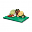 PREPARA HIGH DENSITY CHOPPING BOARD GREEN 25X450X300MM