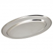 OVAL SERVING FLAT 12" S/STEEL