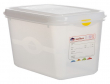GN STORAGE CONTAINER 150MM 1/4 DEEP 4.3L  X6