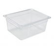 1/2 POLYCARBONATE GN PAN 150MM CLEAR