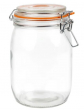 CLIP TOP GLASS PRESERVE JAR 1000ML