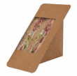 KRAFT HEAT SEAL SANDWICH PACK DEEPFILL WEDGE