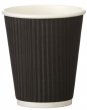 RIPPLE CUP BLACK 16OZ TRIPLE WALL