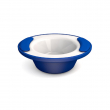ORNAMIN KEEP WARM BOWL 200ML 7OZ BLUE/ WHITE