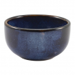 GENWARE TERRA PORCELAIN AQUA BLUE ROUND BOWL 12.5OZ