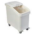 POLYPROPYLENE INGREDIENT MOBILE BIN WITH SCOOP 102 LTR
