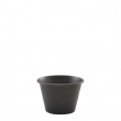 GENWARE BLACK VINTAGE STEEL RAMEKIN 2.5OZ