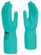 PURA GREEN NITRILE FLOCKLINED GLOVE SIZE 9 LARGE