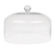 OLYMPIA GLASS CAKE STAND DOME 285MM(DIA) x 200MM(H) CS014