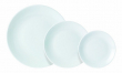 DPS PORCELITE 18CM 7" COUPE SHAPED PLATES X6 187618