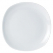 DPS PORCELITE SQUARED PLATE 7.5"