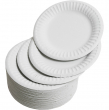 6" WHITE PAPER PLATE