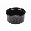 GENWARE STONEWARE BLACK RAMEKIN 3.2OZ