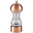 GENWARE COPPER PLATED & ACRYLIC SALT/PEPPER GRINDER 5.5"