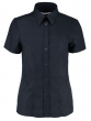 WOMEN'S TAILORED SHORT SLEEVE OXFORD SHIRT FRENCHNAVY UK10