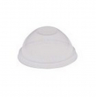 CLEAR DOMED LID NO HOLE