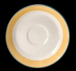 SAUCER 15.25CM 6 SLIMLINE RIO YELLOW SIMPLICITY 15300218