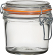UTOPIA GLASS TERRINE JAR 350ML (120X100MM) X6