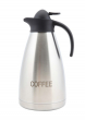 COFFEE INSCRIBED VAC JUG S/S CONTEMPORARY 2LTR