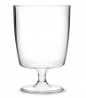 SHORT STEMMED WINE GLASS 6.7OZ PLASTIC 200ML X250