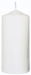 100MM PILLAR CANDLE 10x5CM CREAM 20HR