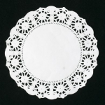 32cM ROUND WHITE Doilies